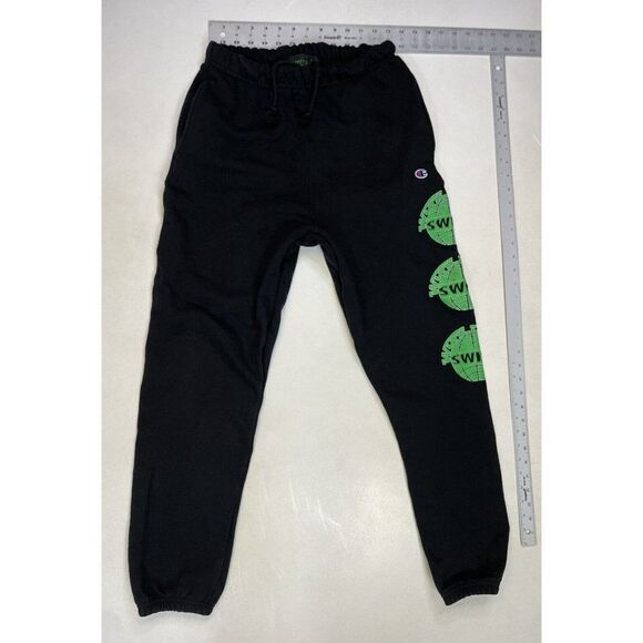 SWISH By Sorella World Wide Sweatpants Women Small Black S.W.I.S.H. - Picture 7 of 7